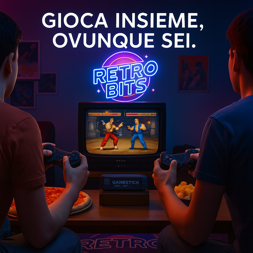 RetroBits™| Gamestick + 4 REGALI GRATIS