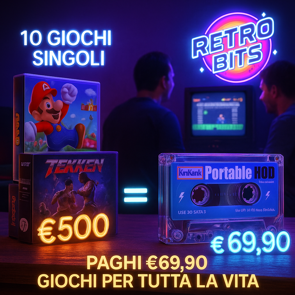 RetroBits™| PlayDisk + REGALO GRATIS